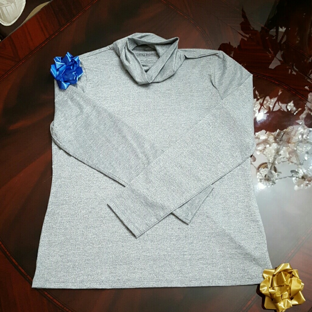 🔴⤵$25 Talbots Qtr Sleeve Turtle Neck (NWOT)🔴🔴